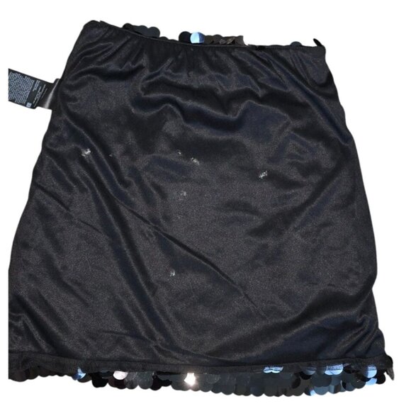 Vero Moda Black Sequin Mini Skirt Size xs - Picture 11 of 11